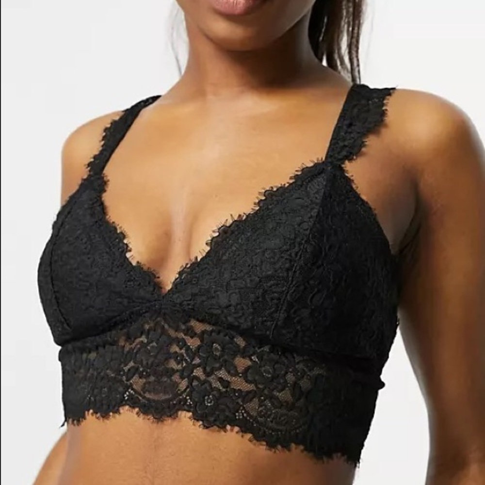Aerie Eyelash Lace Racerback Bralette